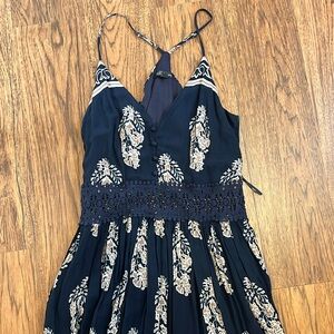 Patterned maxi dress